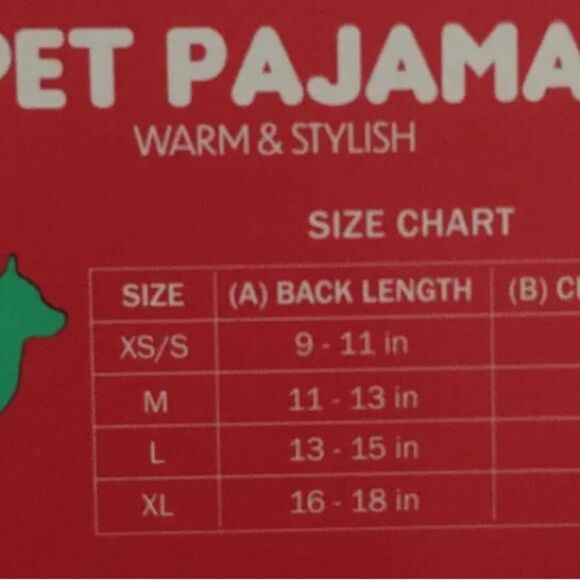 Dog Pajamas Christmas Holiday Gnomes size Medium Soft Cute - Picture 3 of 4